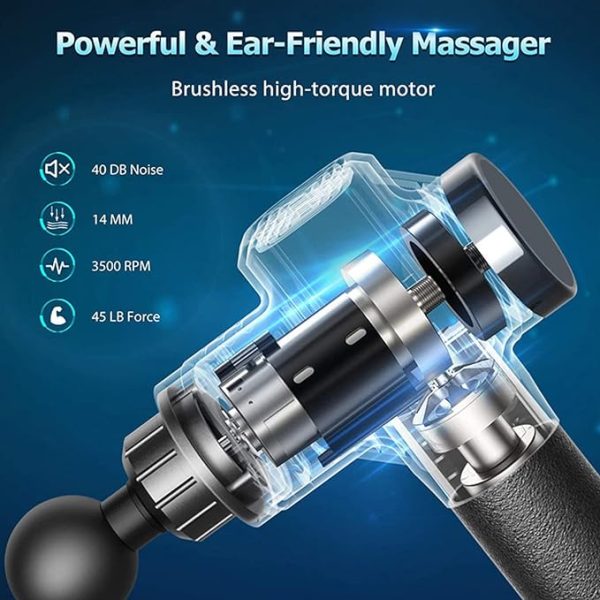 Massage Gun Improve Flexibility.– Mge-006 (random Color)