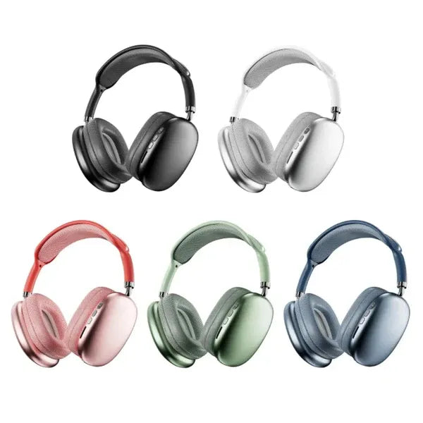 P9 Pro Max Wireless Bluetooth Headphones – Premium Over-ear Headset  For Music, Gaming, Travel, And Daily Use – Best Headset – Random Color