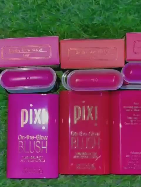(pack Of 3) On-the-glow Blush Stick (ruby + Juicy + Fleur)